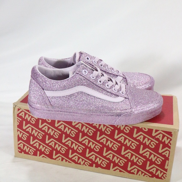 rainbow glitter vans womens